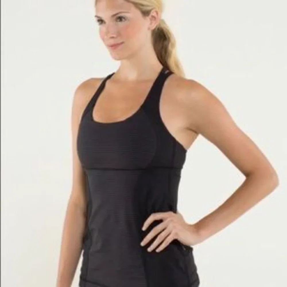 Lululumen Energy Bra Black Size 8 - Picture 4 of 4